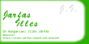 jarfas illes business card